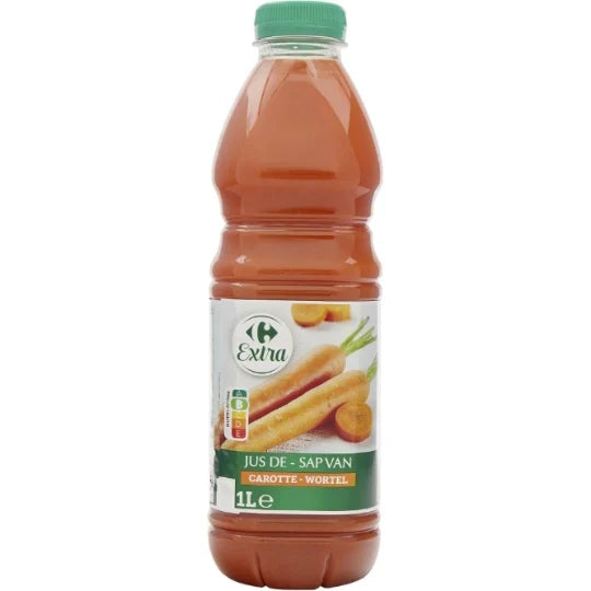 PET 1L 100% PUR JUS CAROTTE