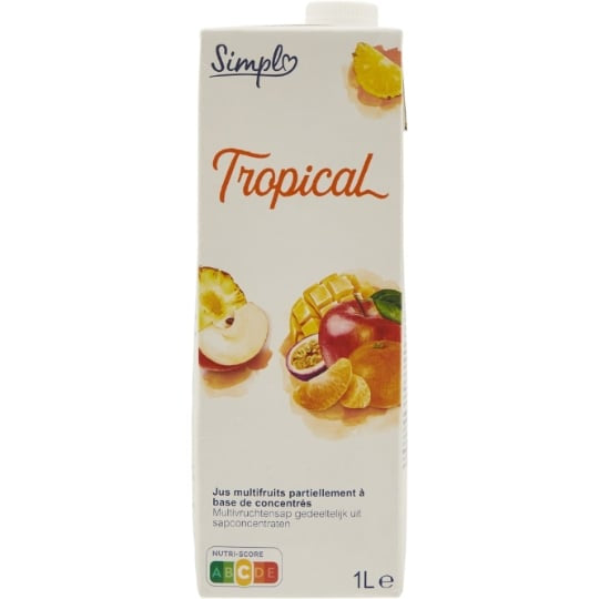 BRK 1L JUS ABC TROPICAL SIMPL