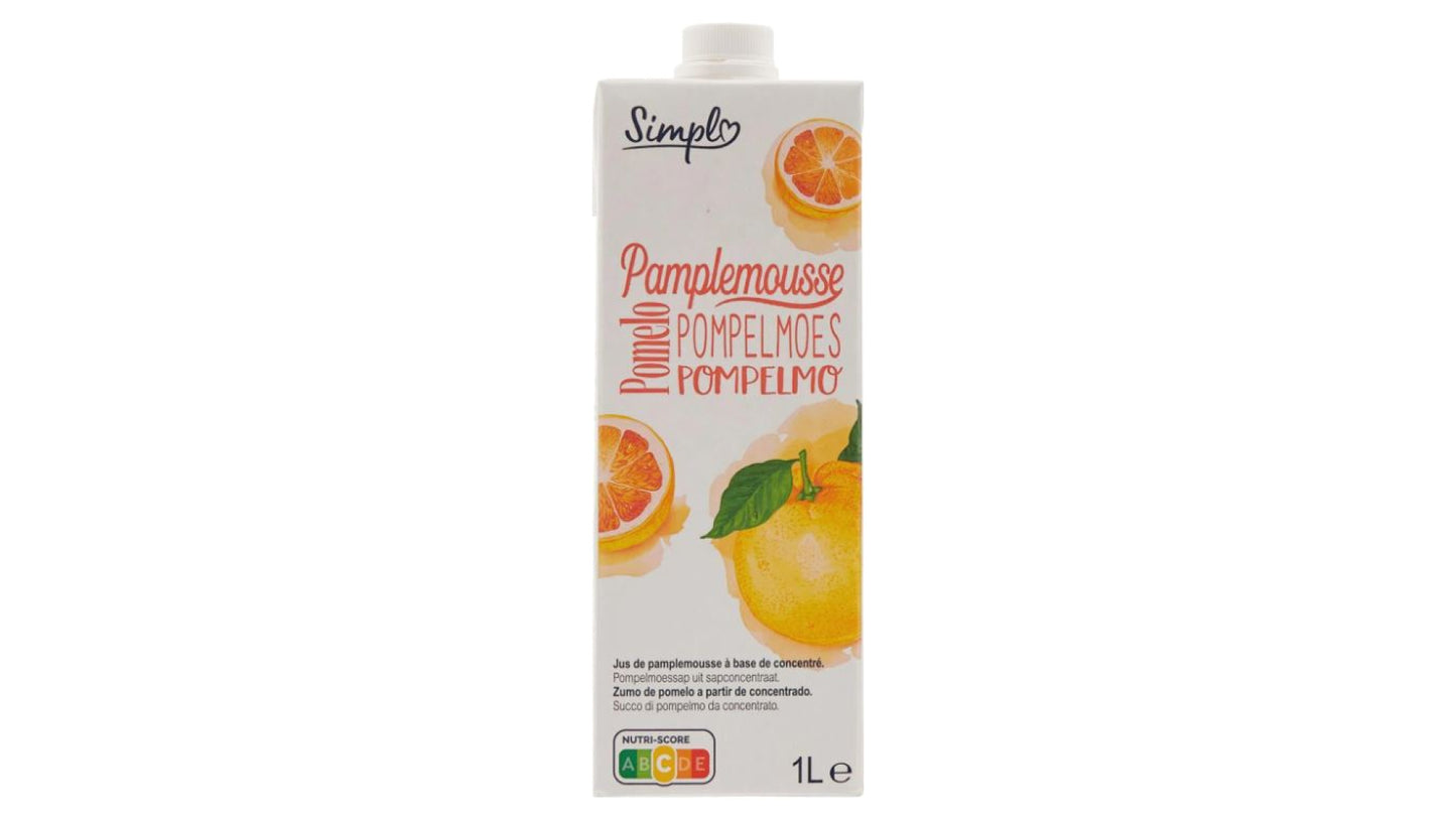 BRK 1L JUS PAMPLEMOUSSE SIMPL