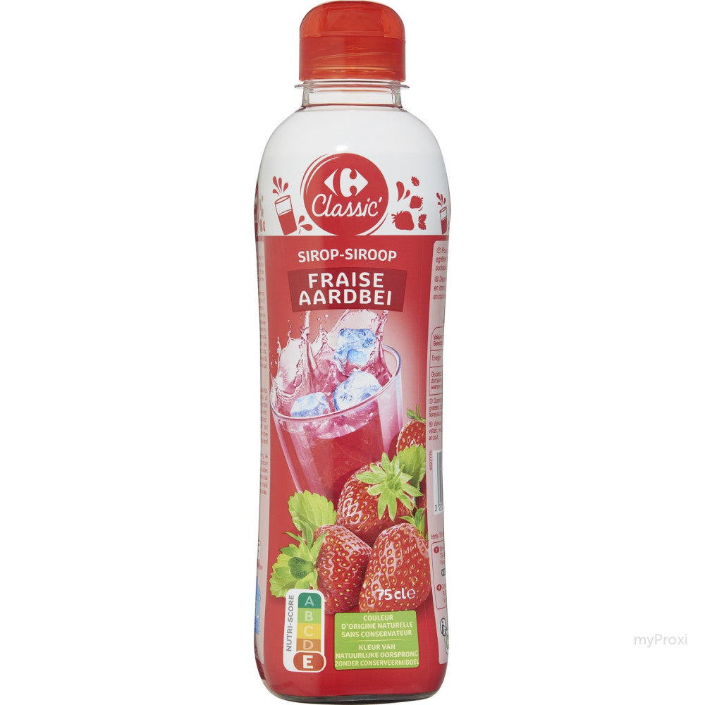 BLÉ 75CL SIROP FRAISE