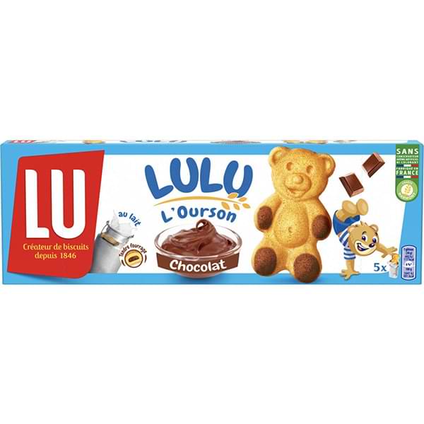 5x OURSON CHOCOLAT AU LAIT
