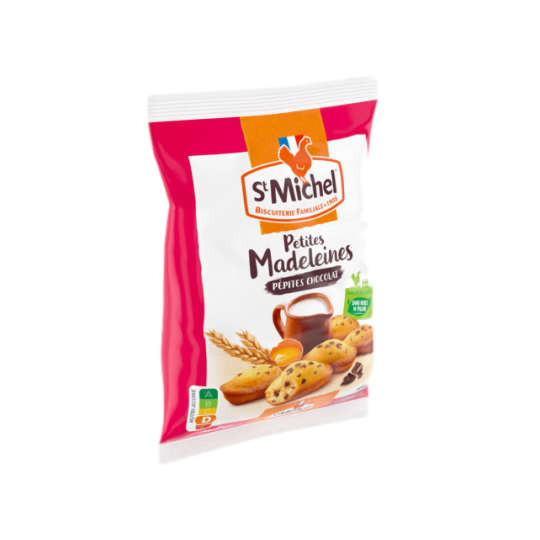 MADELEINES PÉPITES CHOCOLAT ST MICHEL