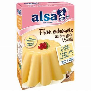 ENTREMETS VANILLE 4 DOS ALSA