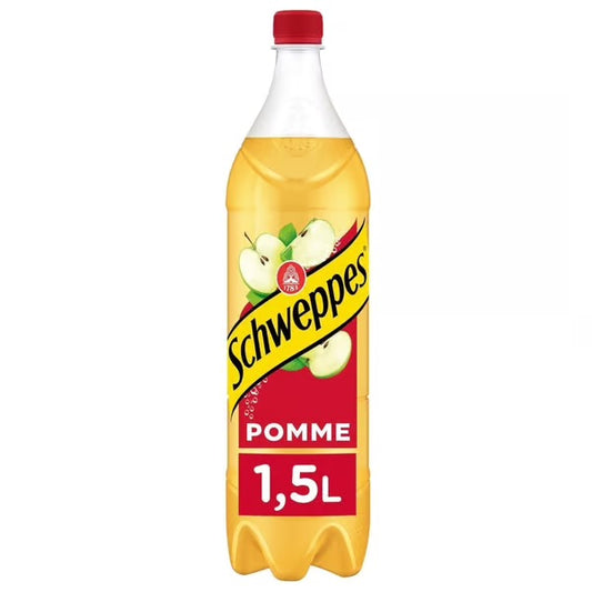 PET 1.5L SCHWEPPES POMME