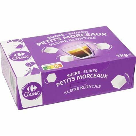 1KG SUCRE BLANC 1/2 MORCEAUX