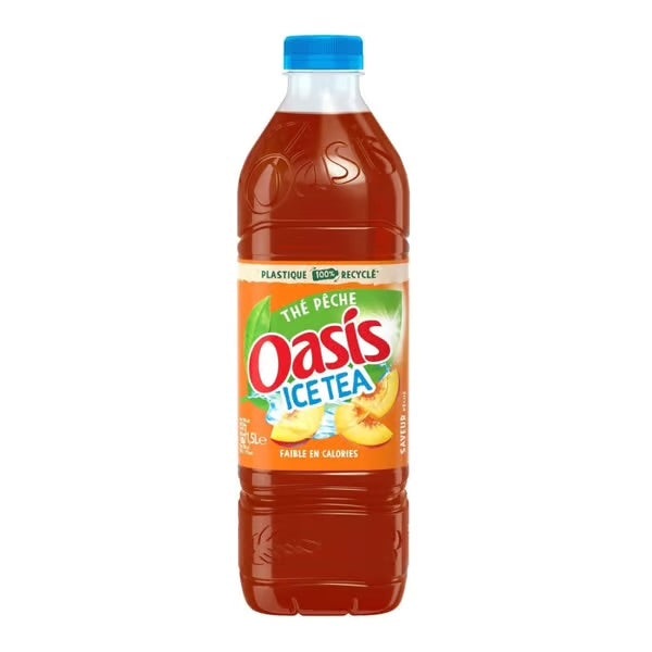 PET 1,5 OASIS ICE TEA PÊCHE