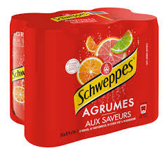 CAN 6x33CL SCHWEPPES AGRUMES