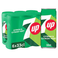 6x33CL 7UP ZÉRO CAN SLEEK