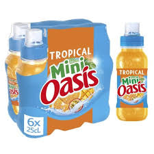 PET 6x25CL MINI OASIS TROPICAL