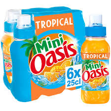 PET 6x25CL MINI OASIS TROPICAL