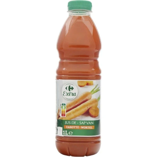 PET 1L 100% PUR JUS CAROTTE