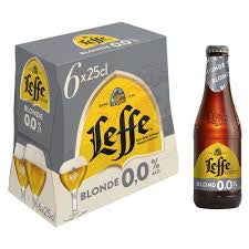 6x25CL BIÈRE LEFFE BLONDE SANS ALCOOL