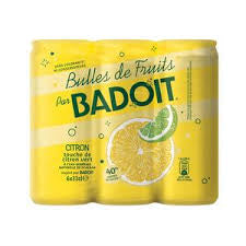 6x33CL CITRON VERT BADOIT