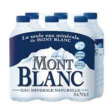 EAU MONT BLANC 6x0.50CL