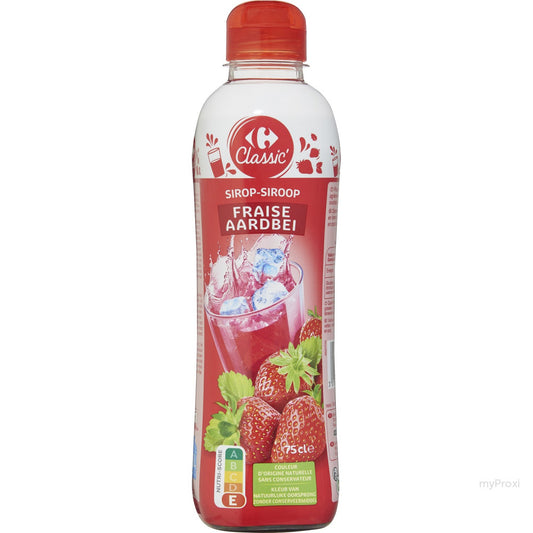 BLÉ 75CL SIROP FRAISE