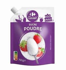 750G SUCRE POUDRE DOY PACK